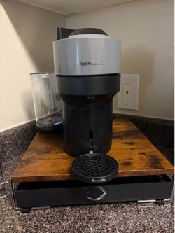 Nespresso Vertuo Pop+ and capsule storage