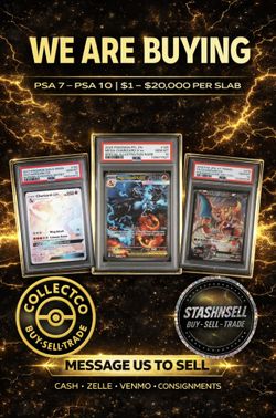 Buying PSA Pokemon Slabs Sealed Booster Boxes Graded TCG Cards Grails Bulk Alt Arts Illustration Rares Evolving Skies XY SWSH Black White Vintage