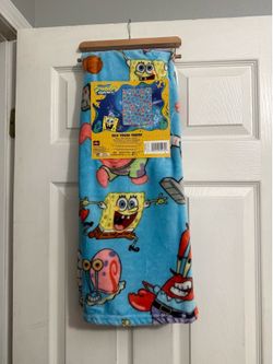SpongeBob Squarepants TODDLER Blanket 40inx50in