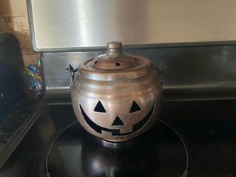 Metal Pumkin decor