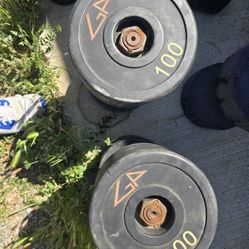 100 Lbs Dumbbells 