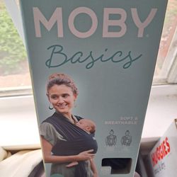 Moby Wrap Carrier Sling In Black