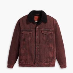 Levi's sherpa trucker jacket.