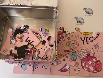 Minnie Mouse Puzzle & Lunchbox New! 95838