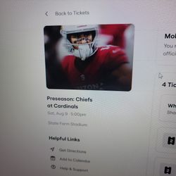 Preseason Cardinals Vs Chiefs 8/9