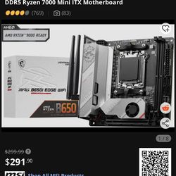 mpg b650i micro atx am5 motherboard