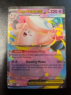 Pokemon - Mega Clefable EX PROMO RAW Mint New