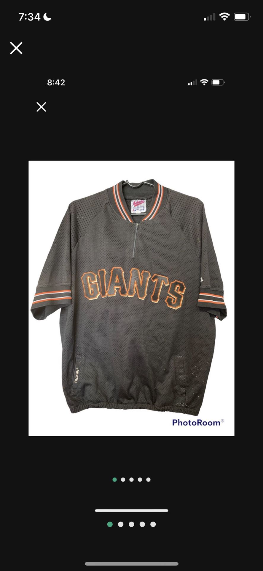 Vintage San Francisco Giants Majestic Diamond Collection Black Jersey Rare  for Sale in Laveen Village, AZ - OfferUp
