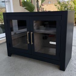 TV Stand Modern Black 