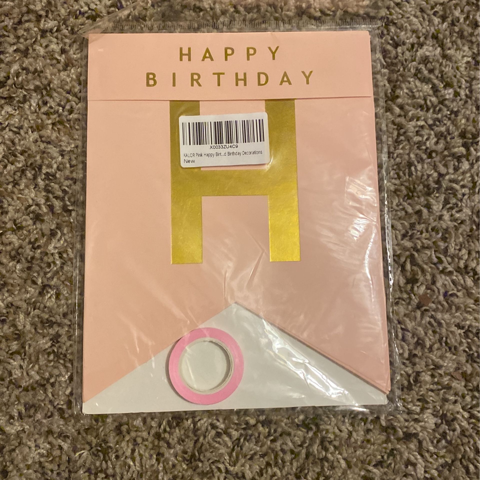 Birthday Bunting 