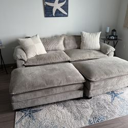Corduroy Sofa 