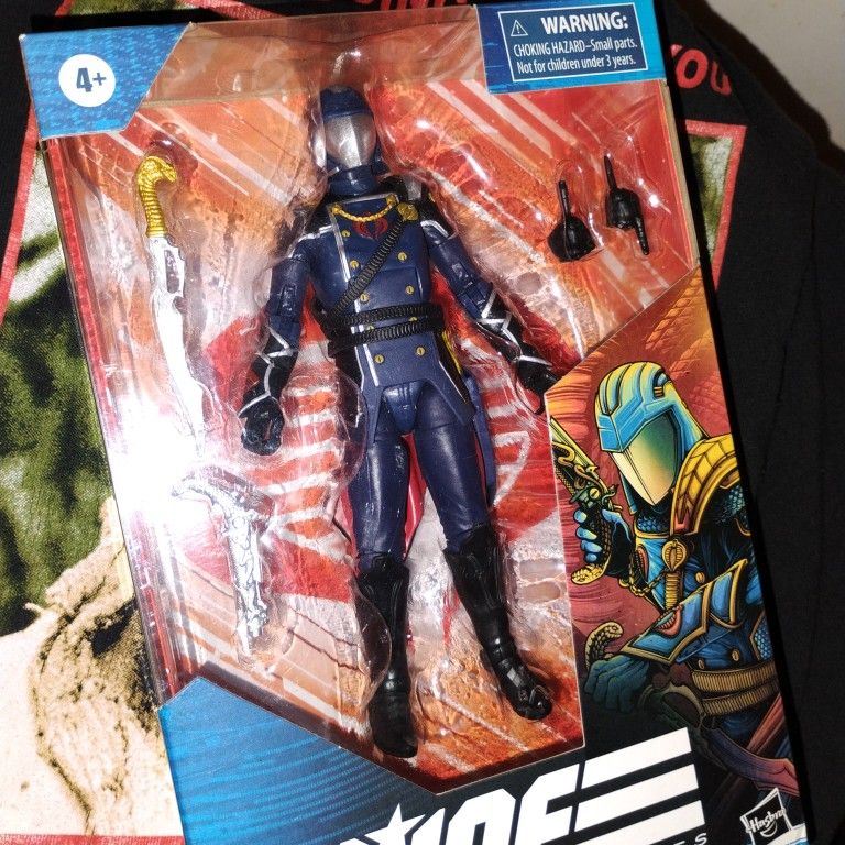 New Gijoe Cobra Commander Classifies Series