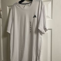 Adidas White Athletic Shirt