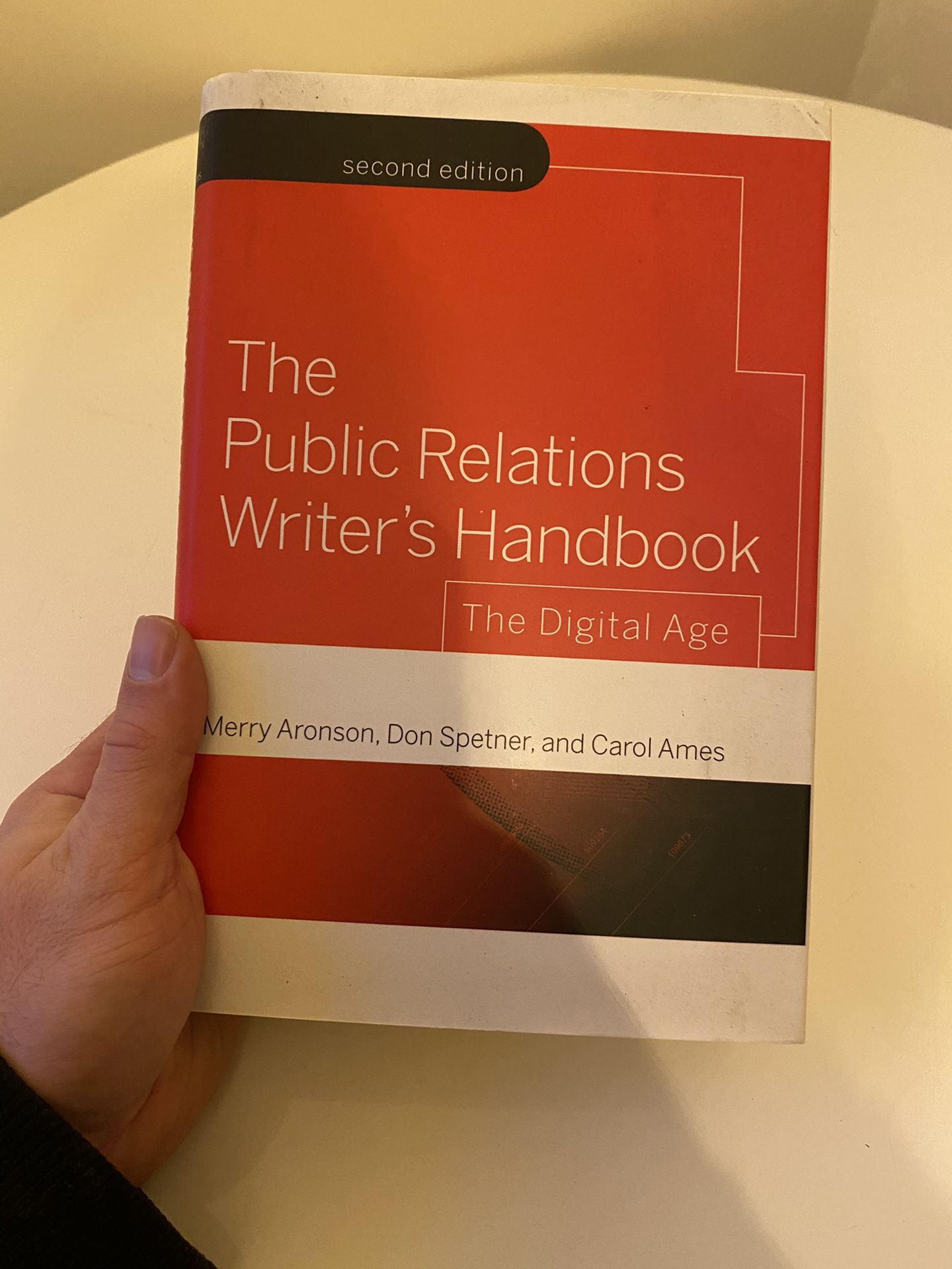 Book, Public Relations writers handbook