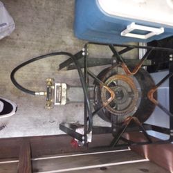 Outdoor Burner With Propane Tank 