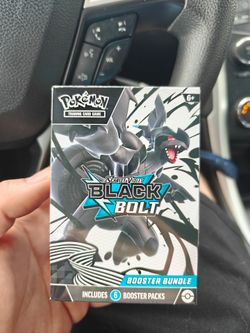 Pokemon- Black Bolt Booster Bundle