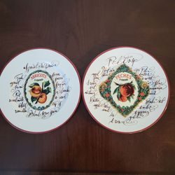 Italian Fruit Plates
