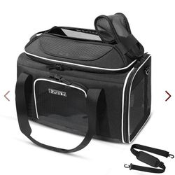 Petskd Top-Expandable Pet Carrier 18x11x11 Inches 