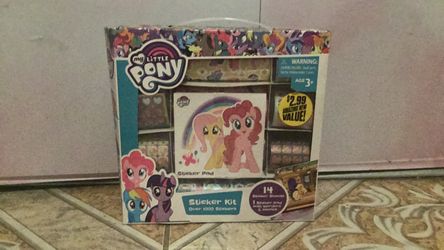 My little pony sticker kit