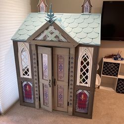 Kids craft Disney frozen Wooden House