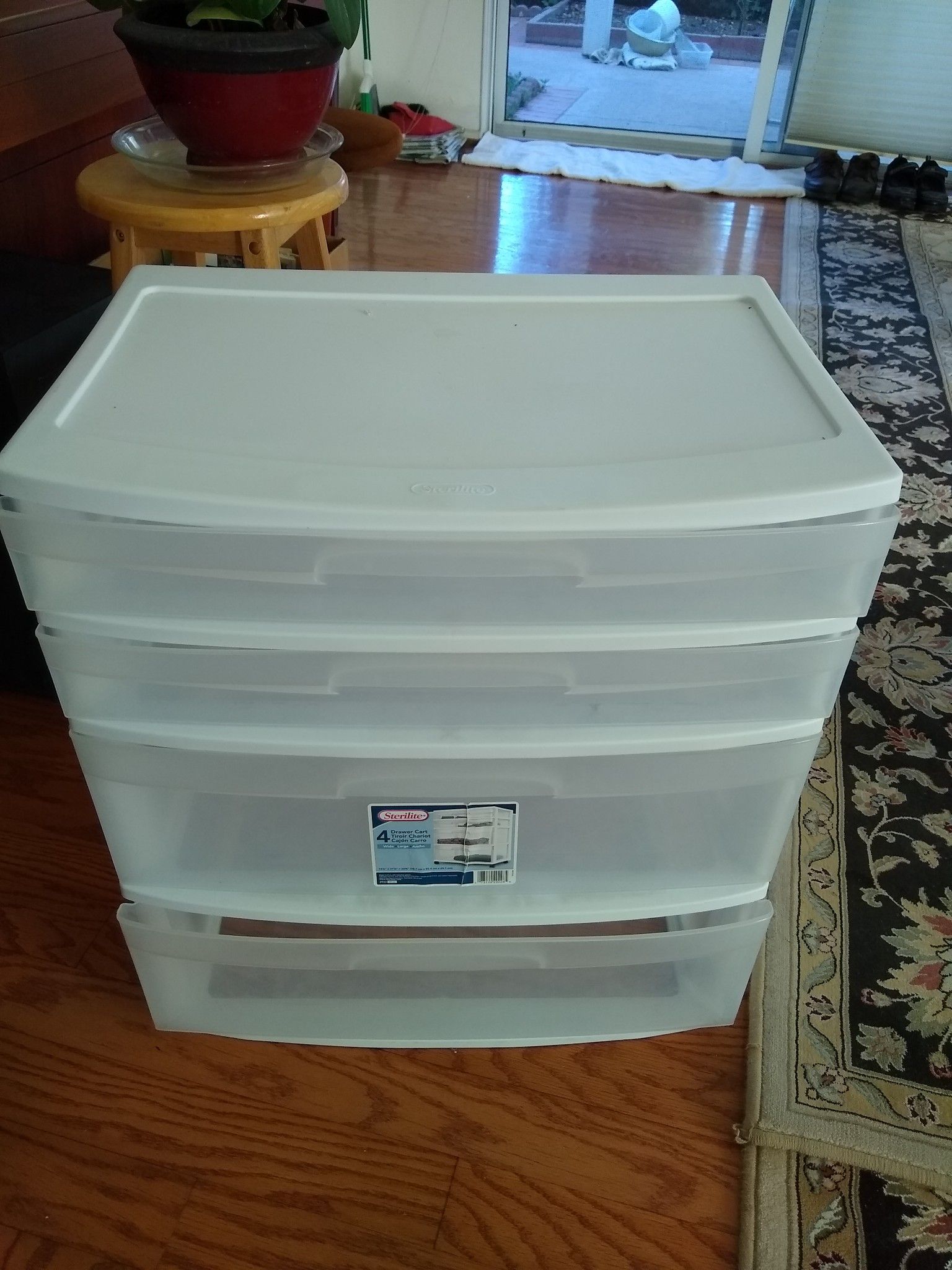 Sterilite Plastic Drawers