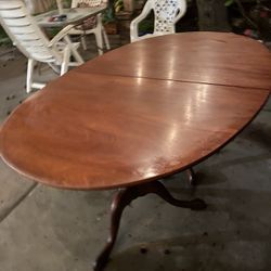 Used Solid Oak Dining Table