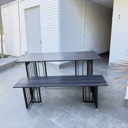 Table And Bench