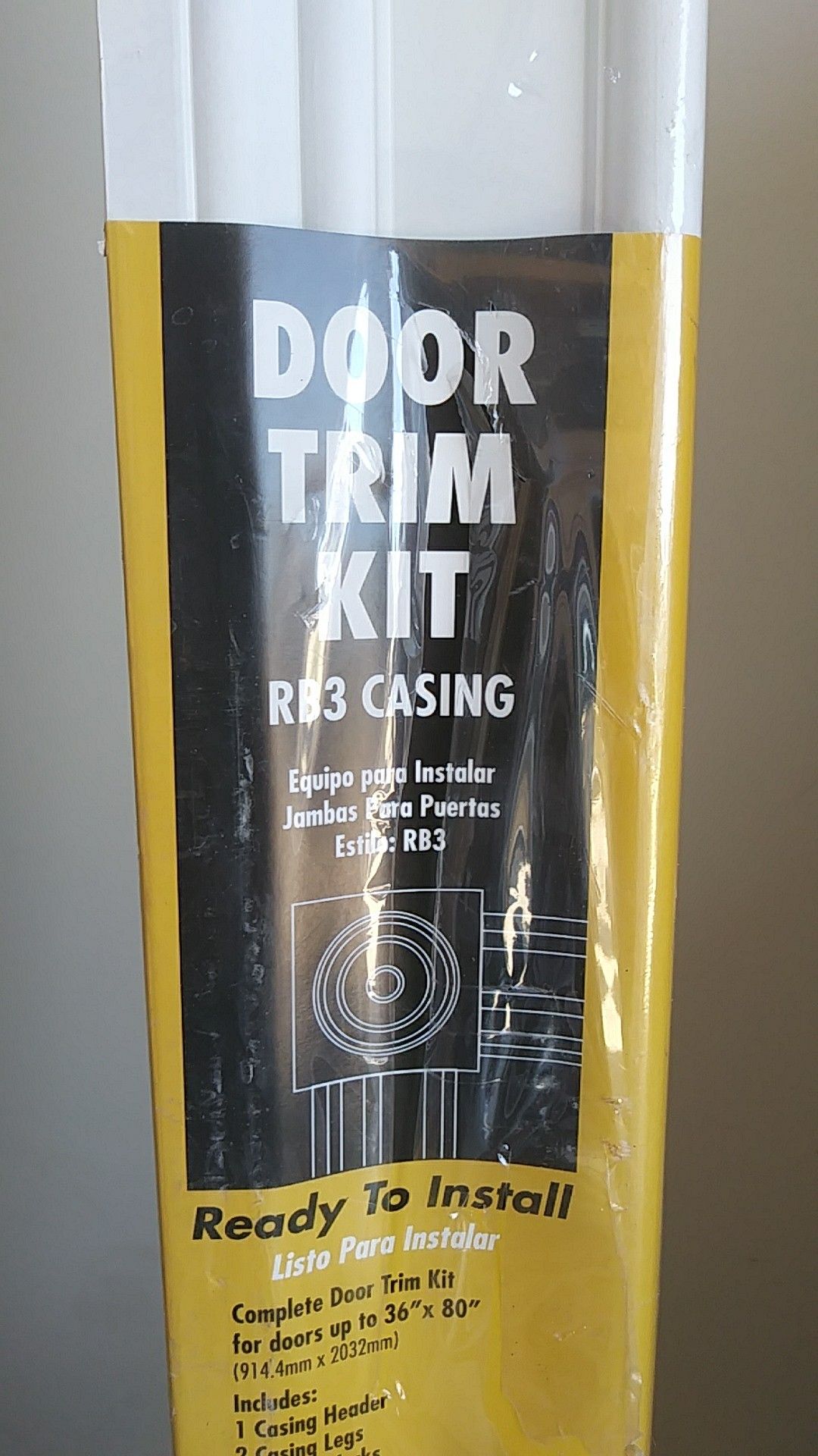 Door trim kit rb3 casing ready to install 36 by 80 for Sale in Glendale