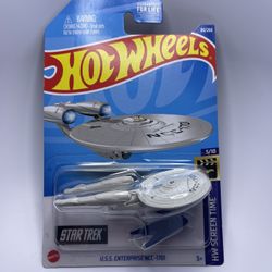 Hot Wheels U.S.S. ENTERPRISE NCC-1701 New/Sealed HW SCREEN TIME Star Trek