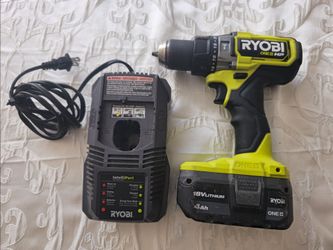 Ryobi ONE+ HP 18V Drill with Battery and Charger
