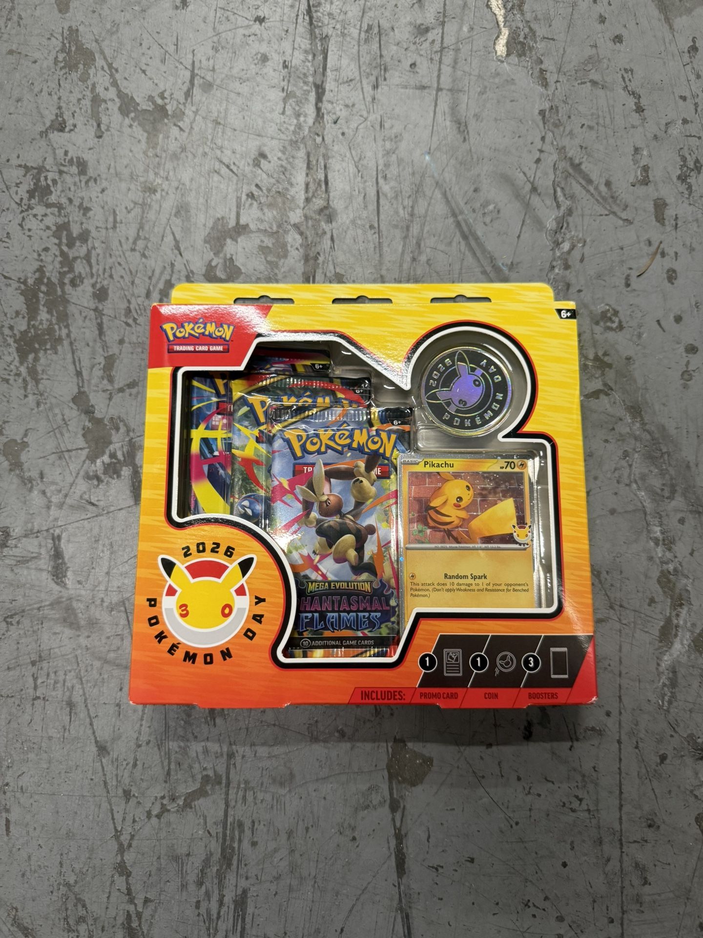 pokemon day 30 anniversary pikachu promo box