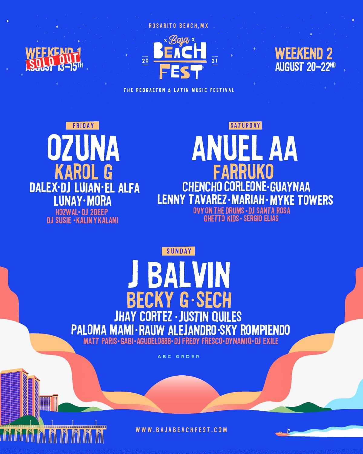 Baja Beach Fest Weekend 2