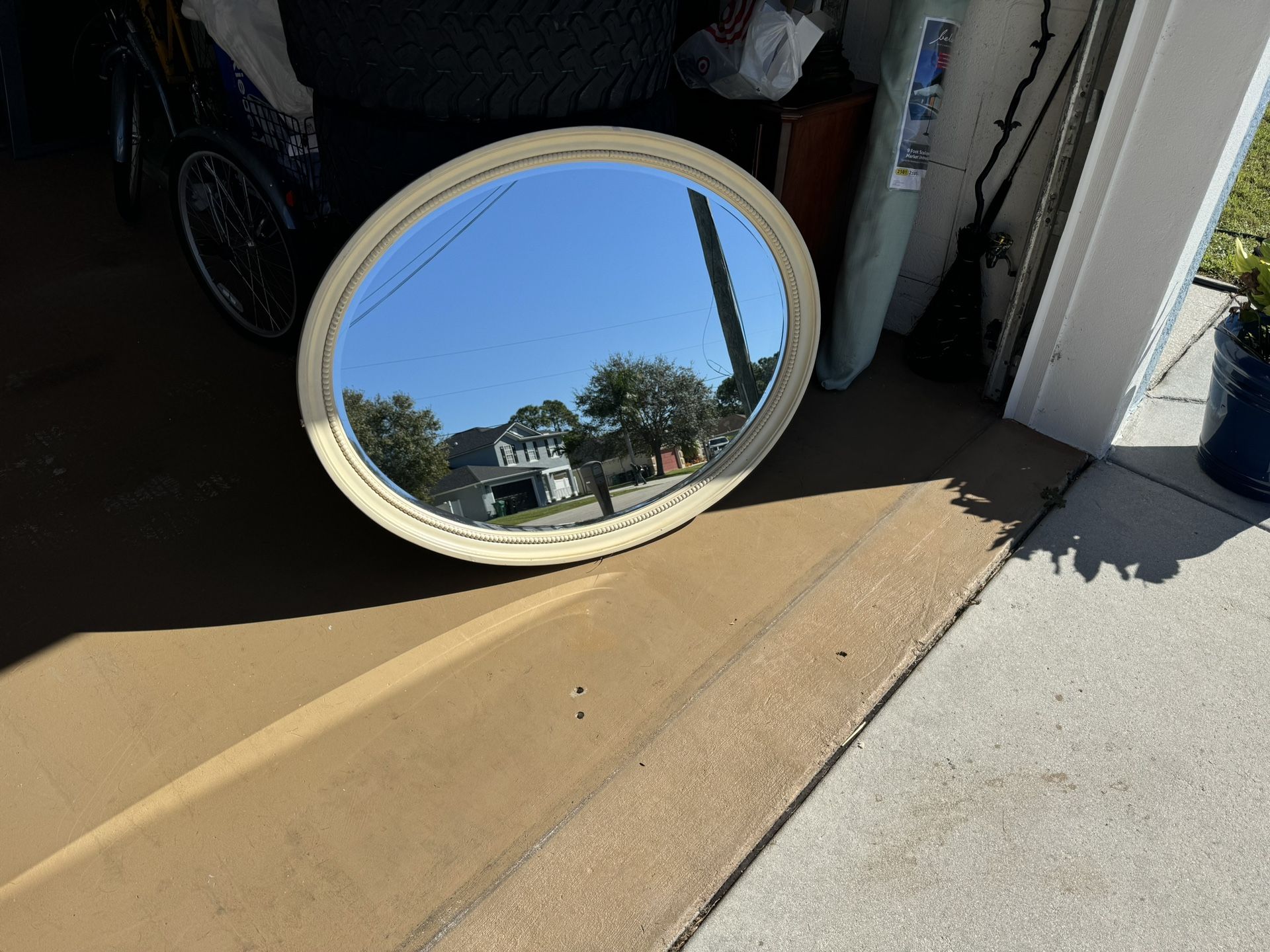 Oval Mirror