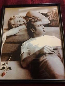 MARILYN MONROE & JAMES DEAN PICTURE