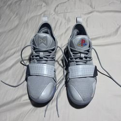 Nike Basketball Paul George PG 2.5 Playstation 'Wolf Grey' Size 12 WITH ORIGINAL BOX (read description)