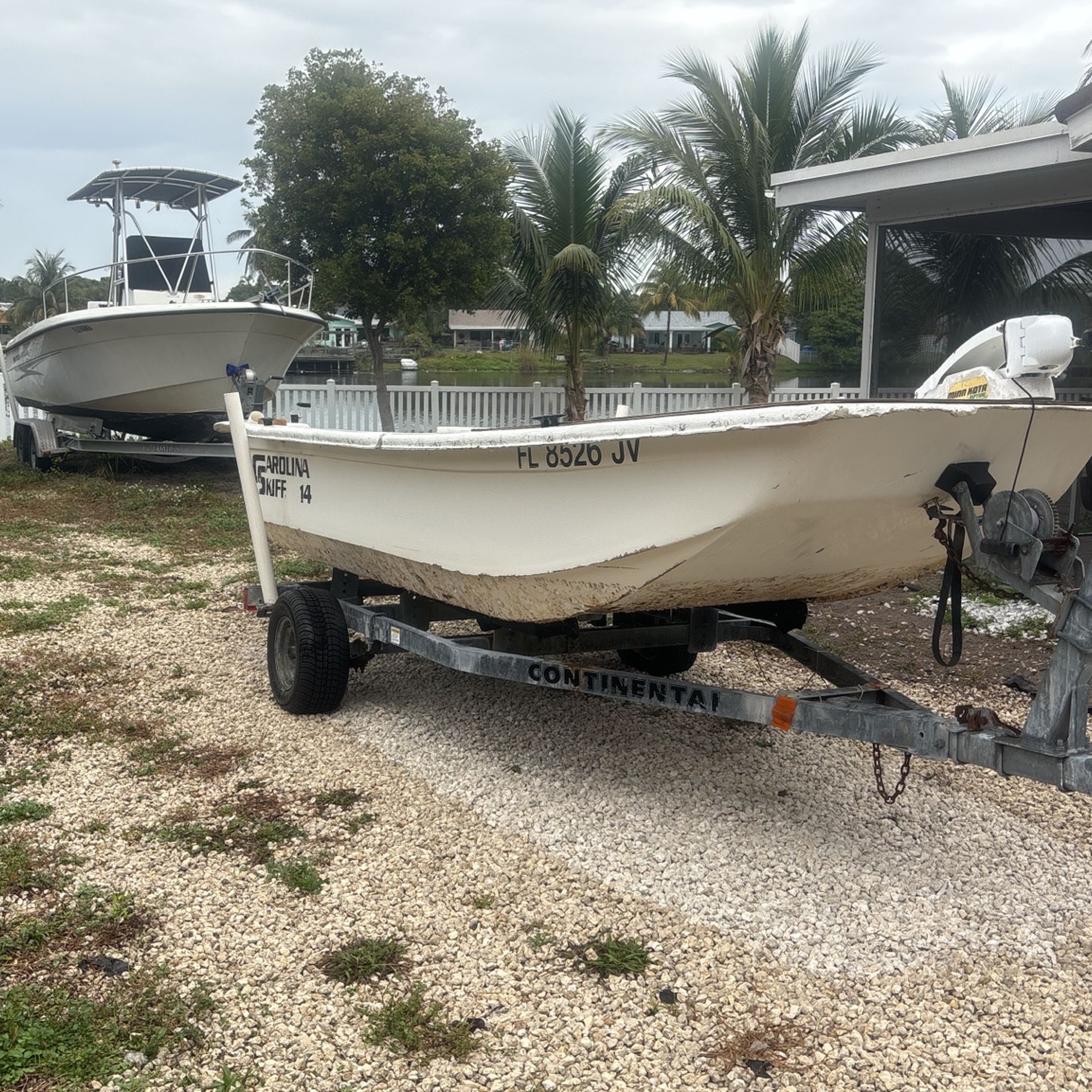 Carolina Skiff 14ft!!! Continental Trailer & Minn-Kota Trolling Motor!!!!