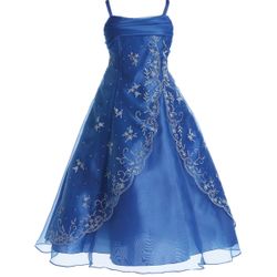 Chic Baby America Formal Royal Blue Dress 
