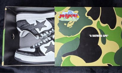 Monkeysuede bapestas size 9