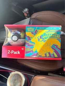 Pokémon 2 Pack Ascended Heroes + Pokeball