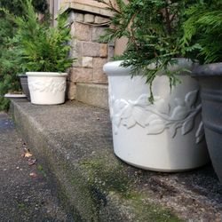 Planter Pots, Large, Porcelain/ceramic 