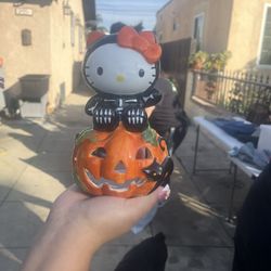 Hello Kitty Halloween Candle Holder