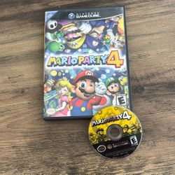 Mario Party 4 Complete Disc + Original Box + Booklet 