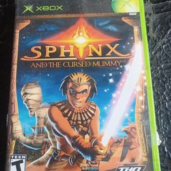 XBOX BACKWARDS COMPATIBLE SPHINX GAME COMPLETE IN BOX $35 FINAL PRICE READ DESCRIPTION AND SEE ALL PICTURES