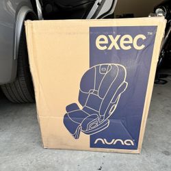 Nuna EXEC All-in-One Convertible Car Seat – Caviar
