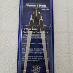 Weems And Plath Dividers Compass