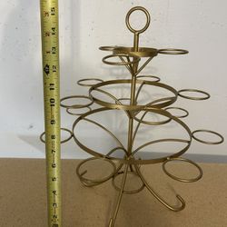 Neiman Marcus Candelabra Golden Iron