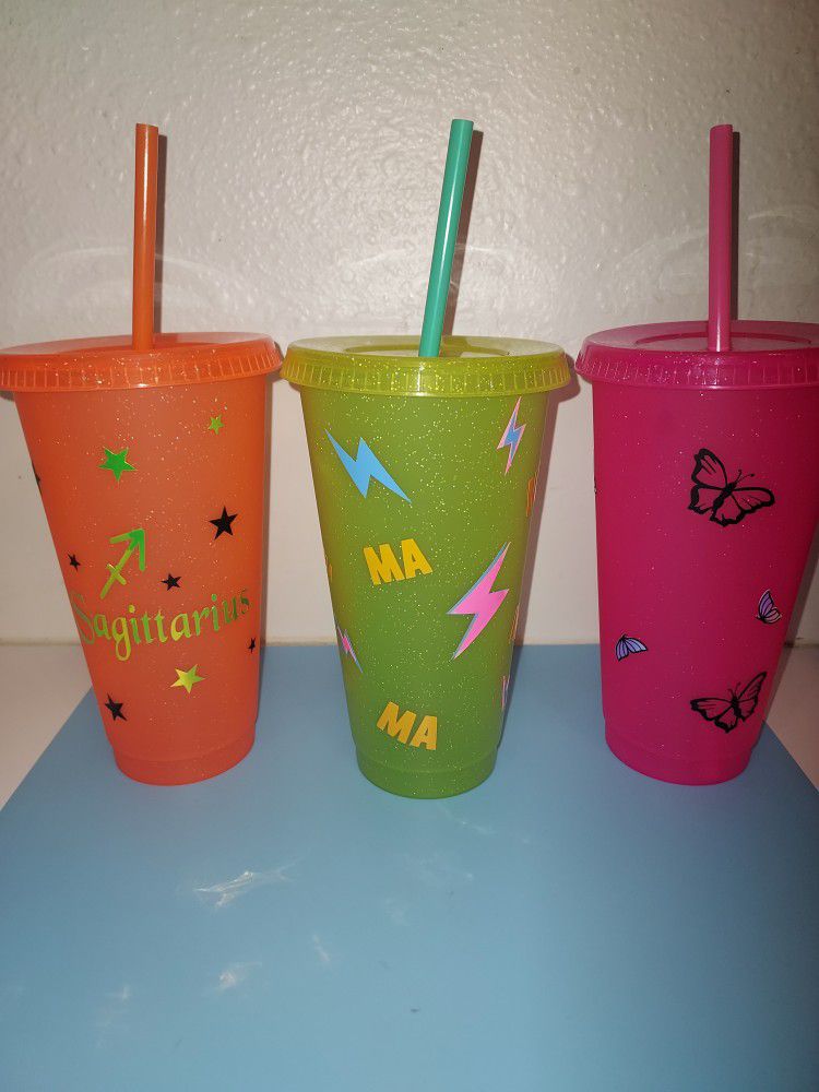 Plastic 24oz Tumbler Cups 
