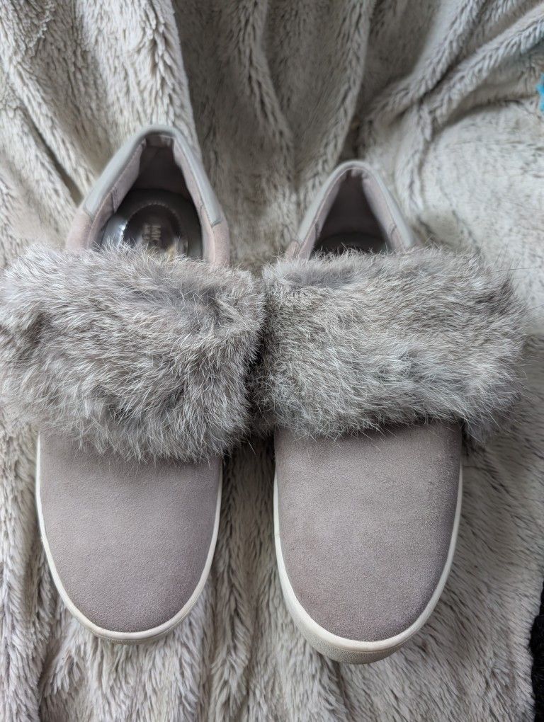 Michael Kors Suede Slip Ons Size 7