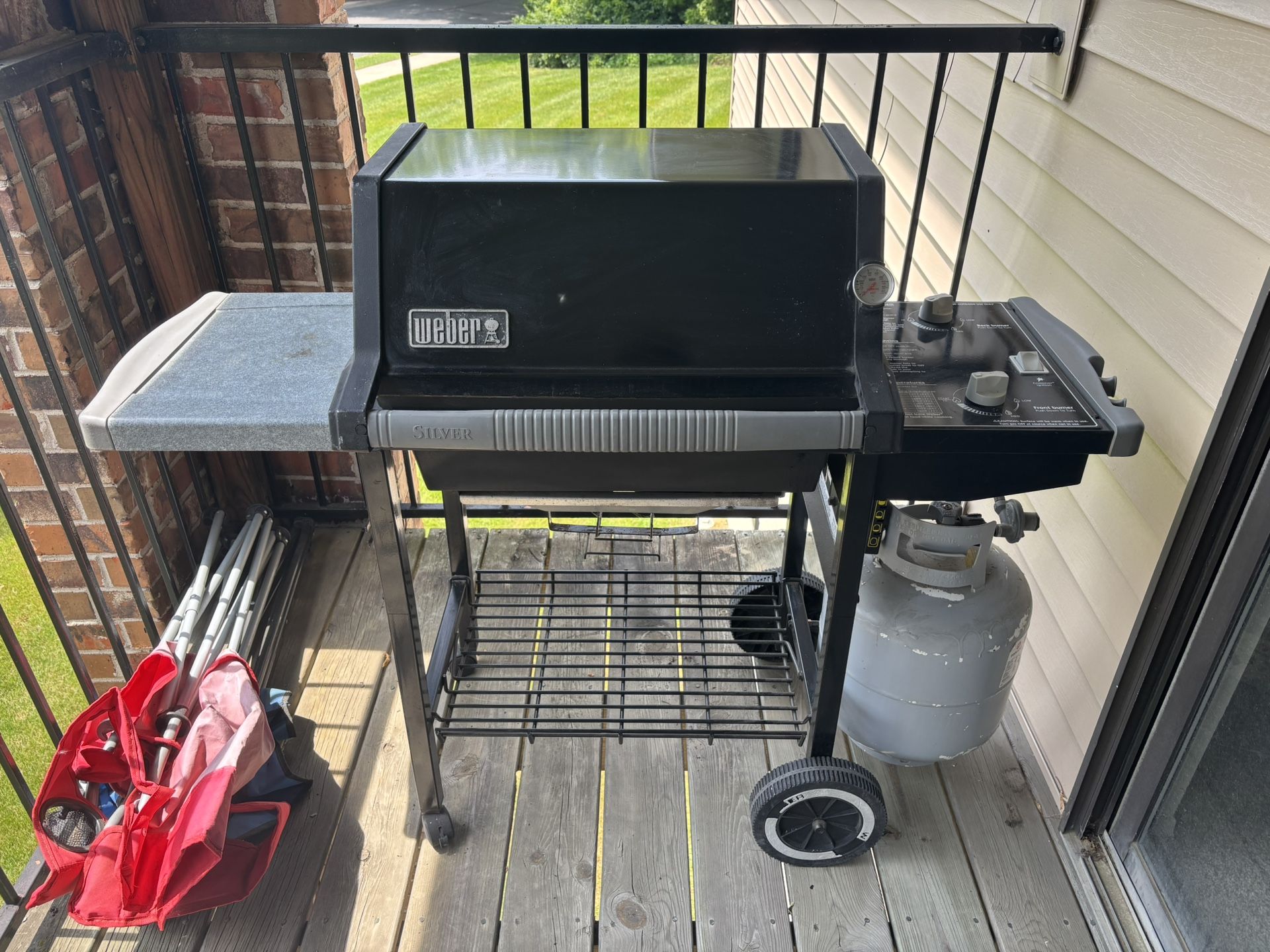 Weber Genesis Silver Propane Gas Grill
