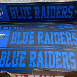 Blue Raiders Signs